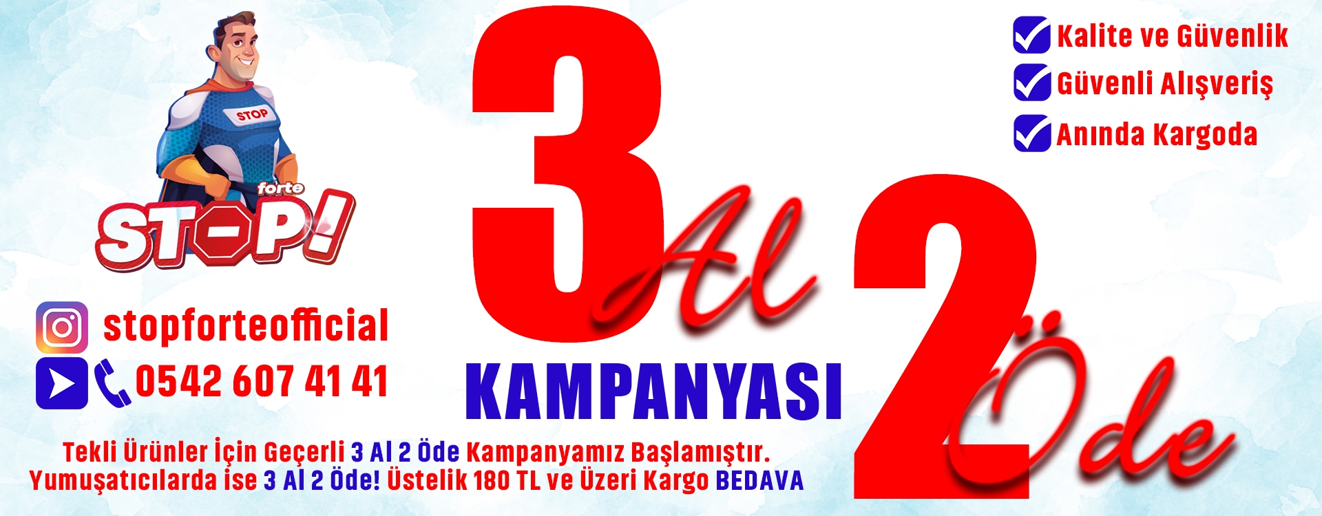 3 al 2 Öde!